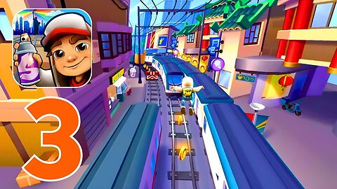 Subway Surfers - Gameplay Walkthrough Part 3 - Cop Chase (iOS, Android)
