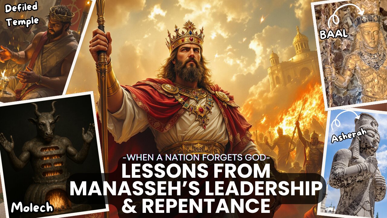 When a Nation Forgets God: King Manasseh’s Leadership and the Divine Reversal