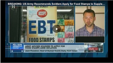 "U.S. Army Urges Soldiers to Apply for Food Stamps Due to Low Wages"
