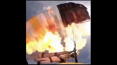 Of couse I burn my Parachute...