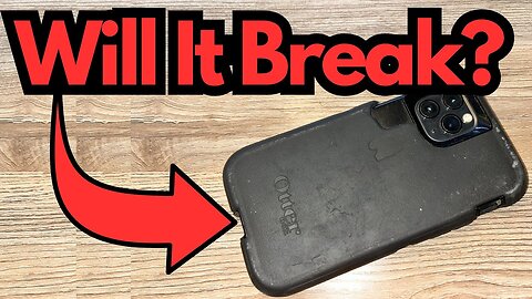 Let's Throw the OtterBox Defender Down Cement Stairs