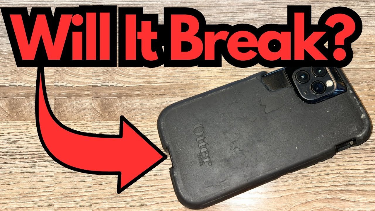 Let's Throw the OtterBox Defender Down Cement Stairs