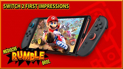 So we got the Nintendo Switch 2...