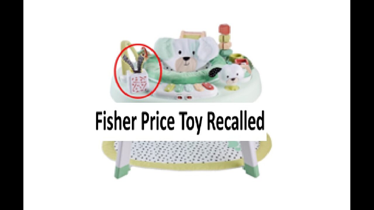 Fisher price recalls child toy due to choking hazard