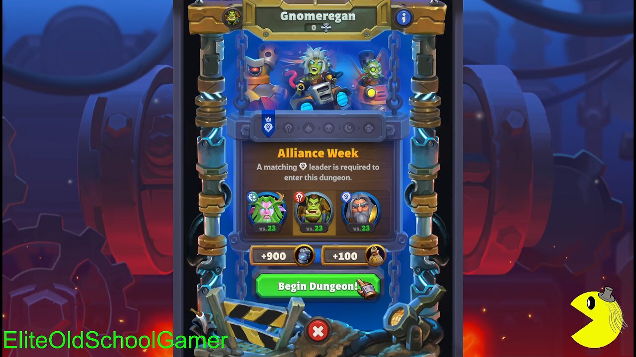 Warcraft Rumble - Gnomeregan - Thrall - Level 23 - June 2025