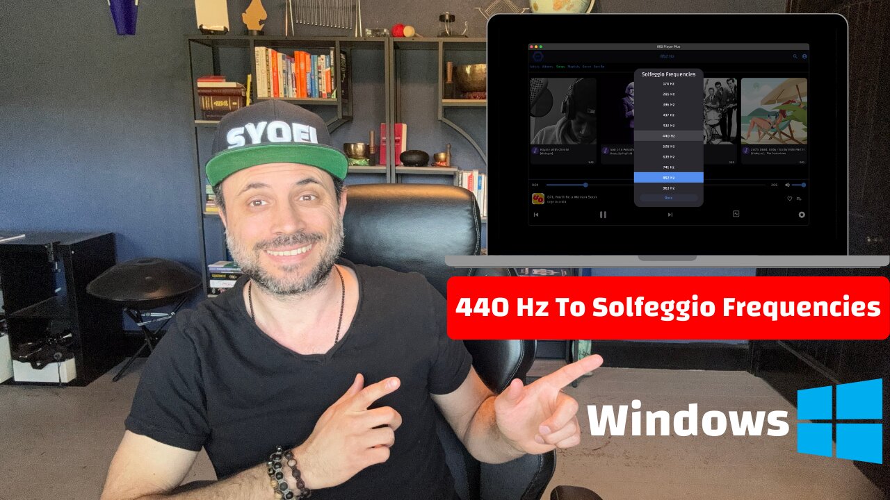 Solfeggio Frequencies Player Demo - Windows Version