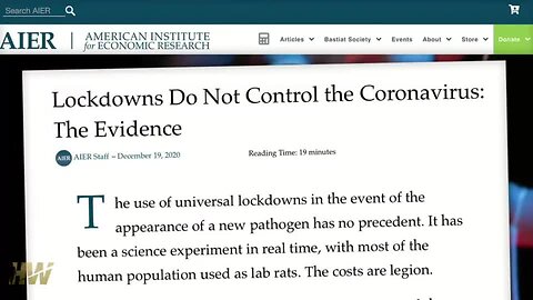 "Former Pfizer VP Dr. Mike Yeadon: Asymptomatic COVID-19 Transmission Extremely Rare"