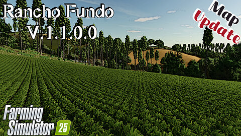 Map Update | Rancho Fundo | 1.1.0.0 | Farming Simulator 25
