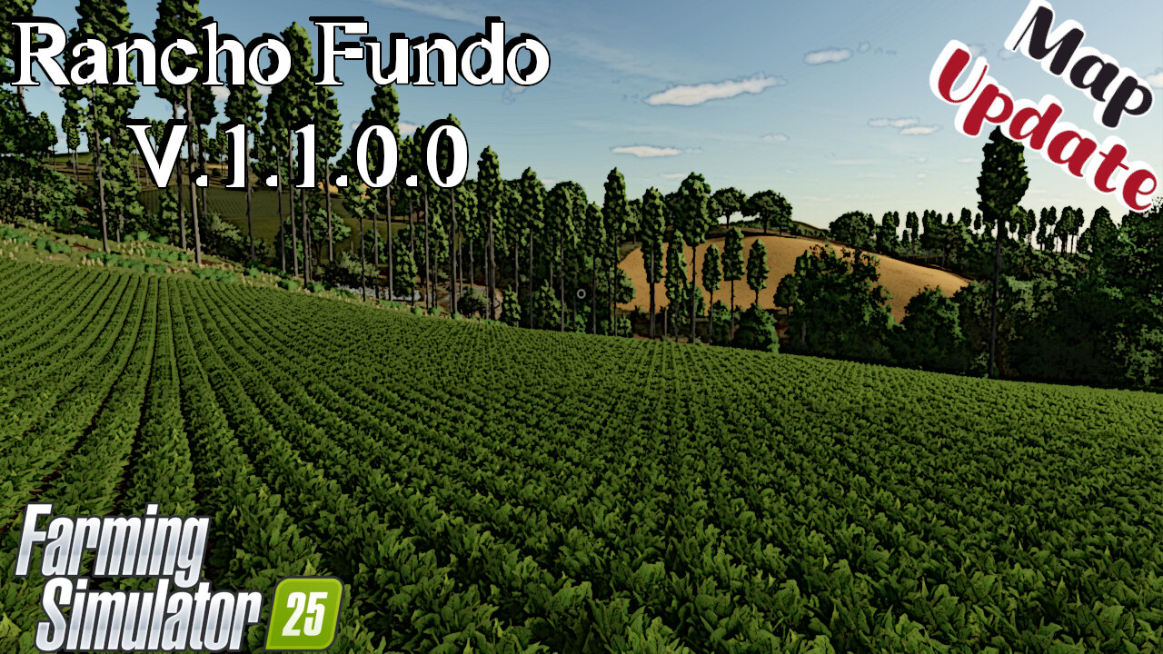 Map Update | Rancho Fundo | 1.1.0.0 | Farming Simulator 25