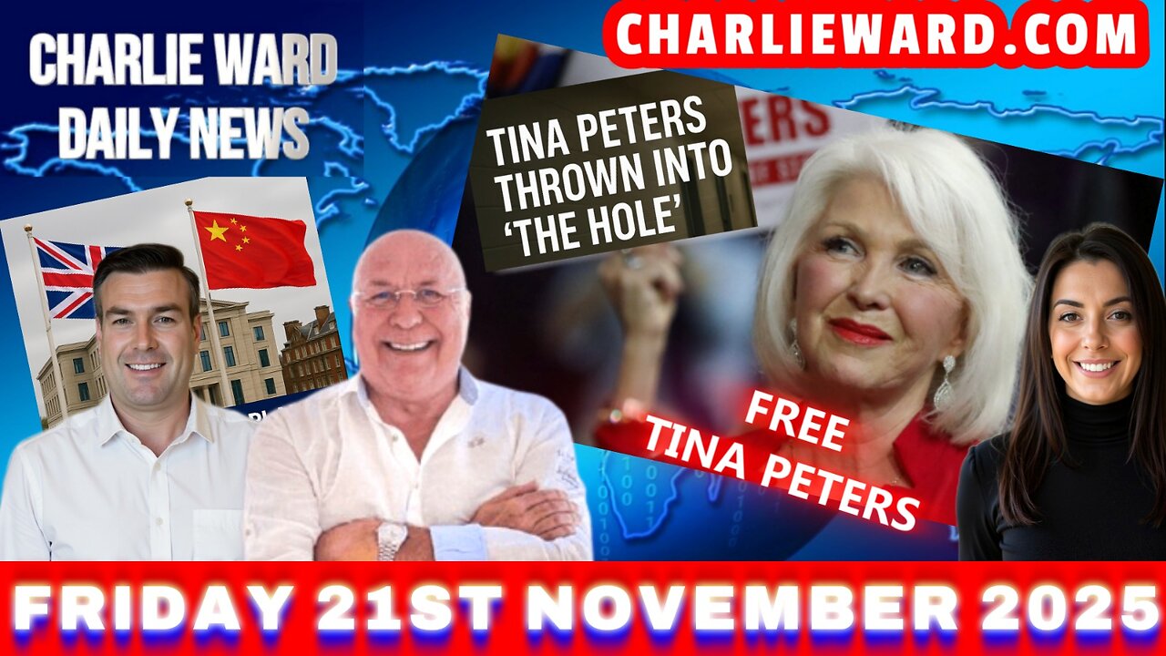 CHARLIE WARD DAILY NEWS WITH CHARLIE WARD, PAUL BROOKER & DREW DEMI FRIDAY 21ST NOVEMBER 2025