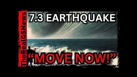 TSUNAMI ALERT: Americans told move to Higher Ground - 7.3 Rocks Alaska - West Coast On Alert