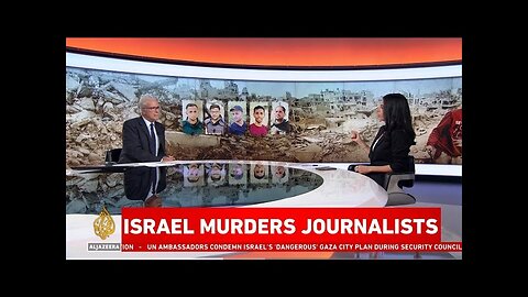 Israel Murders Journalists | Al Jazeera English