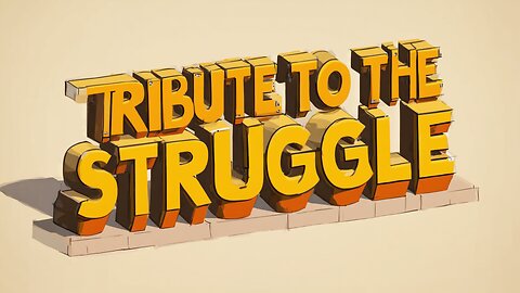 Tribute to the Struggle | Classic Rock Instrumental Anthem