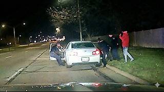 Cop Gets Trapped Inside Suspect’s Fleeing Car