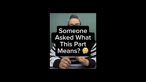 Someone Asked What This Means? 🤔