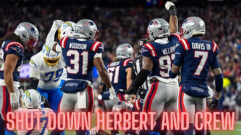 Patriots defense completes nearly unprecedented feat against Justin Herbert and the Chargers