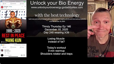 Losing muscle or fat? Thirsty Thursday Ep 146 December 18, 2025