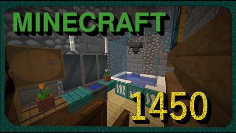 Lets Play Minecraft Episode – 1450 Bathroom and Banners