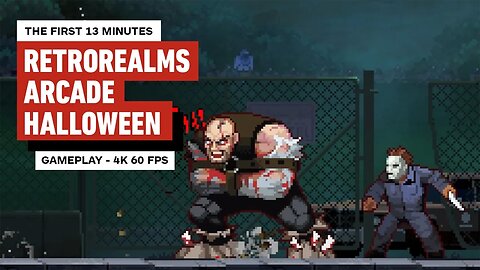 RetroRealms Arcade - Halloween - The First 13 Minutes of Gameplay