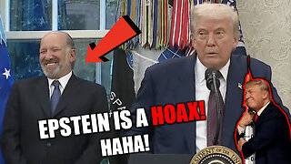 Trump STILL Lying About Operation Warp Speed & Covers For Epstein Files As Howard Lutnick Laughs!