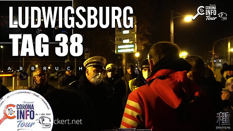 CORONA INFO Tour - Ludwigsburg | 2020-11-20 - Tag 38 - Abbruch wegen rechtswidriger Auflagen