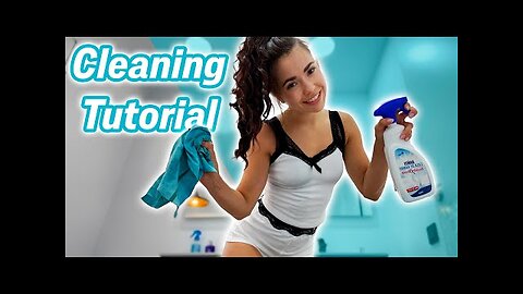 [4K] Relaxing Transparent Cleaning – Fresh Bathroom Atmosphere
