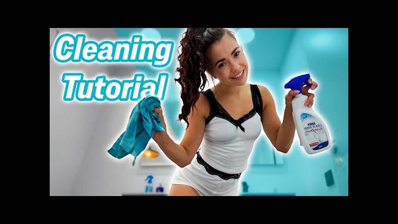 [4K] Relaxing Transparent Cleaning – Fresh Bathroom Atmosphere