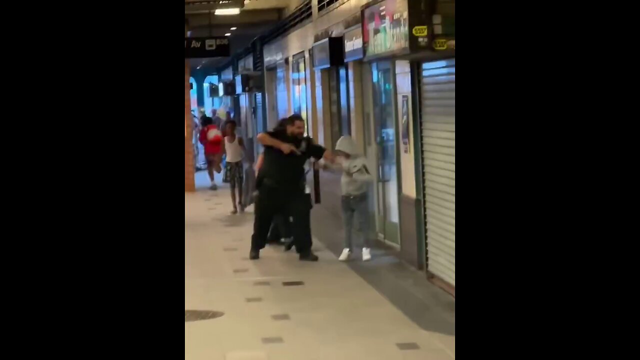 Blade vs. Badge: Teen’s knife no match for Cop’s gun.