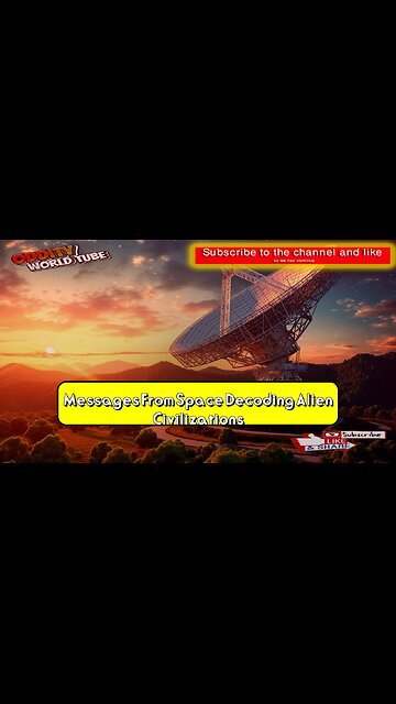 Messages From Space: Decoding Alien Civilizations #SETI #Extraterrestrial #Space