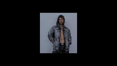 hand painted leather jacket