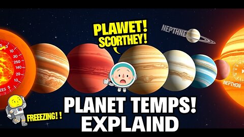 What Happens to Temperature in Space on OTHER PLANETS?