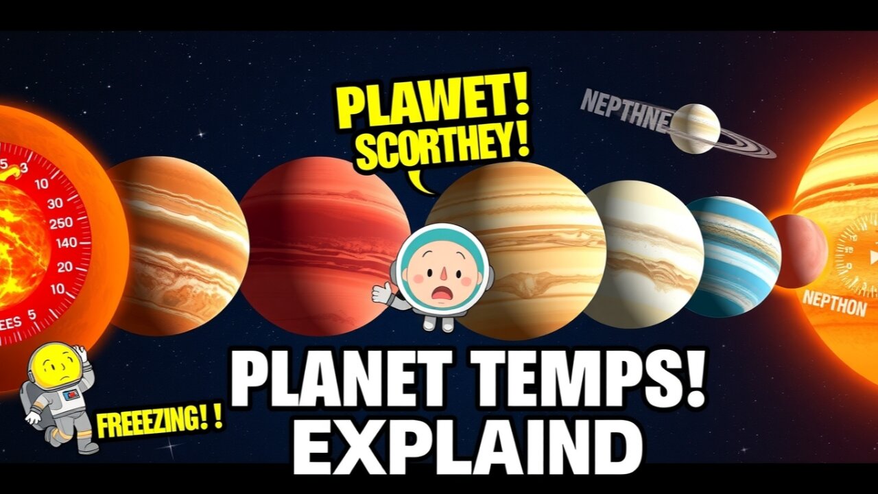 What Happens to Temperature in Space on OTHER PLANETS?