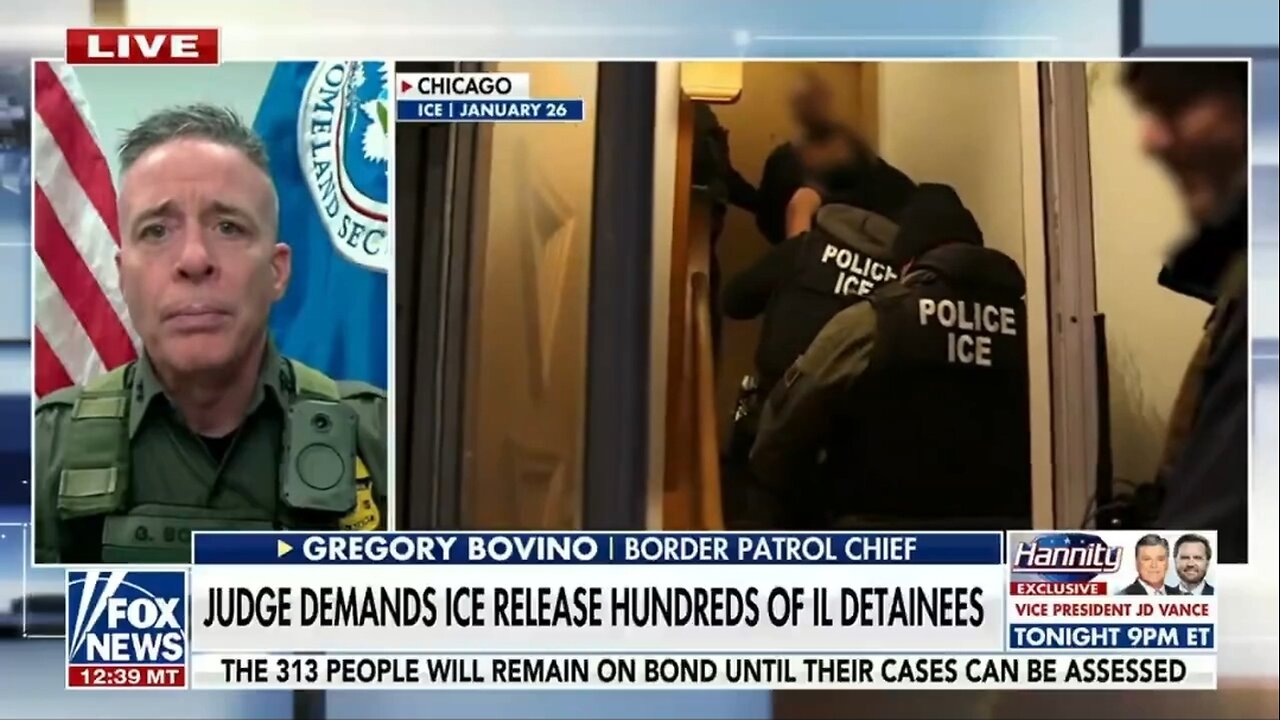 Border Chief Responds To Radical Judge Ordering Release Of Hundreds Of Chicago Illegal Aliens