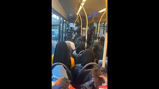 This video went viral, with the caption 'Britain's last white survivor'