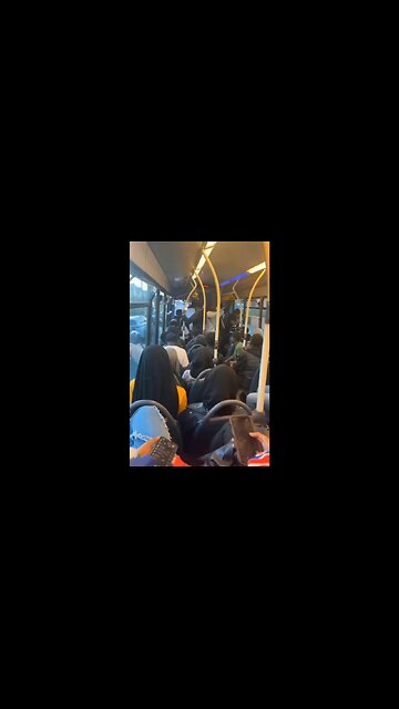 This video went viral, with the caption 'Britain's last white survivor'