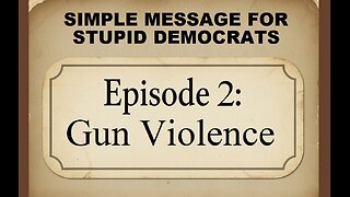 Simple Message for Stupid Democrats: Ep. 2 - Gun Violence