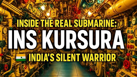 Inside the Real Submarine | INS Kursura | India’s Silent Warrior