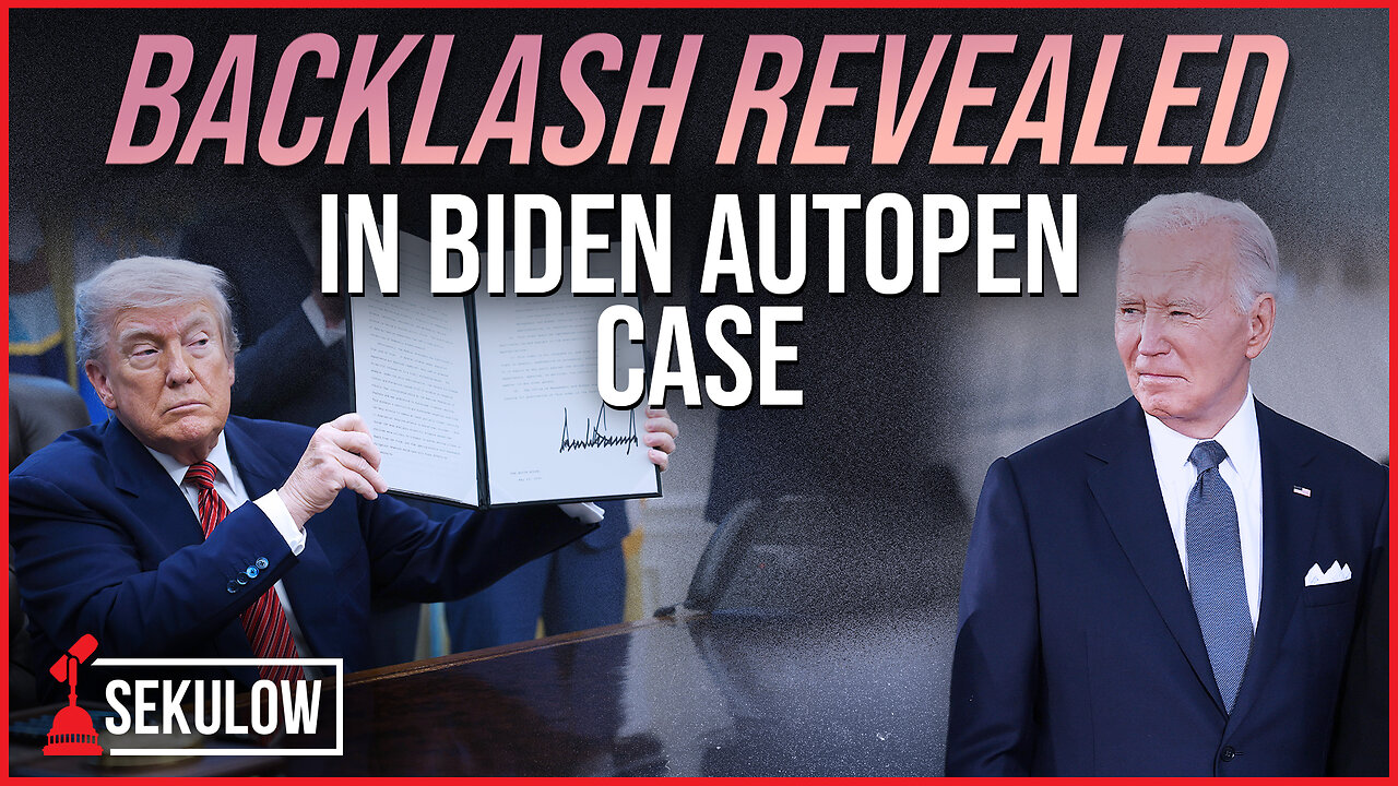 Backlash Revealed in Biden Autopen Case
