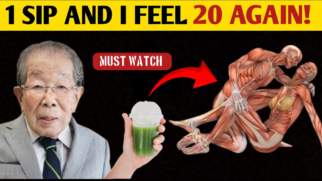 Drink THIS Daily & Live Over 100 – Japanese Secret!