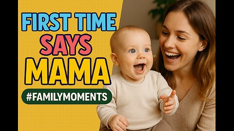 Baby Says “Mama” for the First Time – Heartwarming Family Moment! 🥹💖
