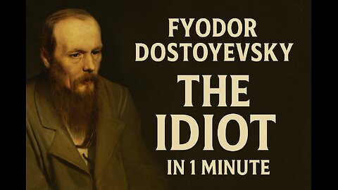 The Idiot in 1 Minute | Innocence, Society, and Tragic Beauty