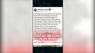 Alex Jones Sends Special Message To Elon Musk - 7/1/25