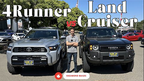 2025 4Runner vs 2025 Land Cruiser price comparison