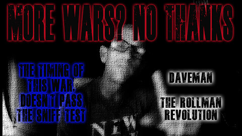More War, NO THANKS | Another Program