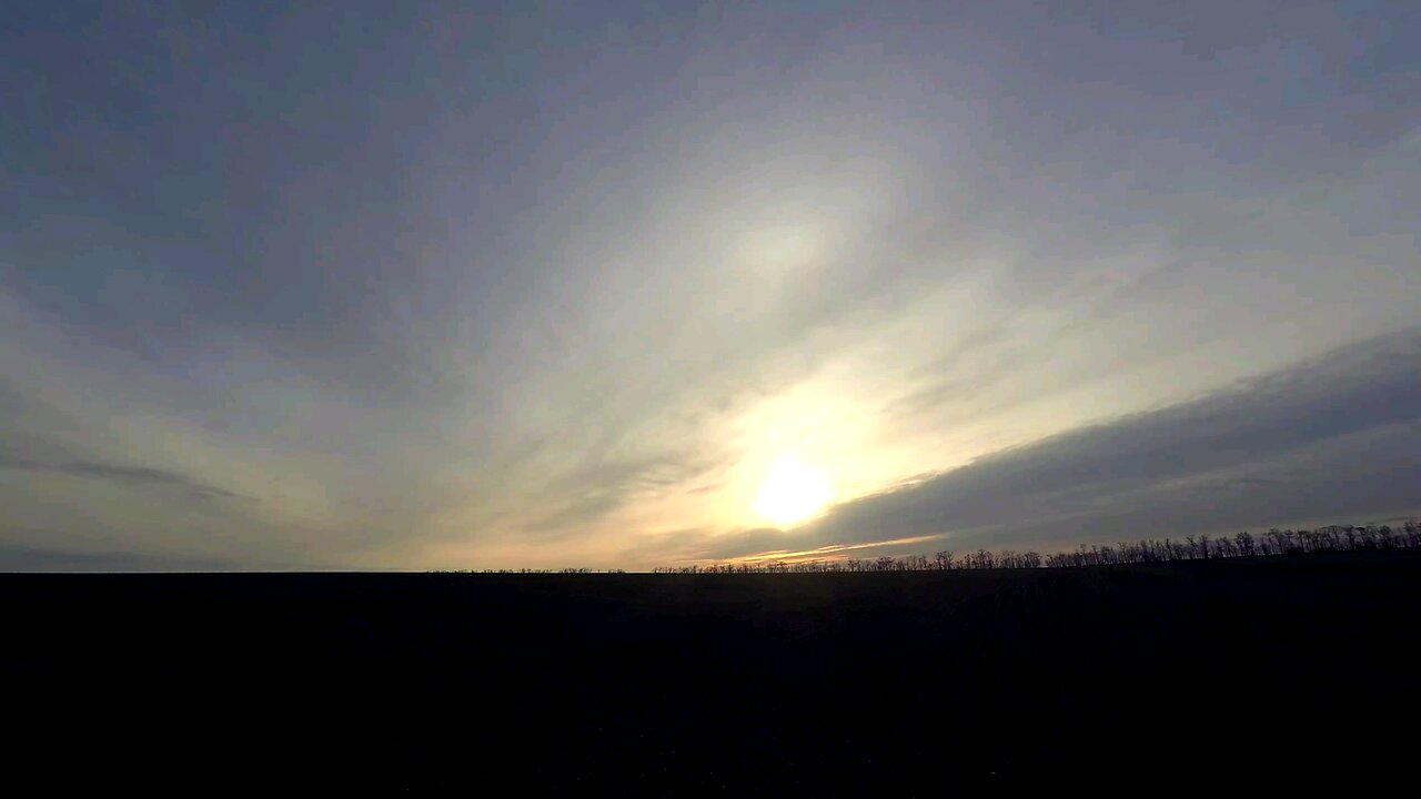 Sun Set In Time Lapse Video