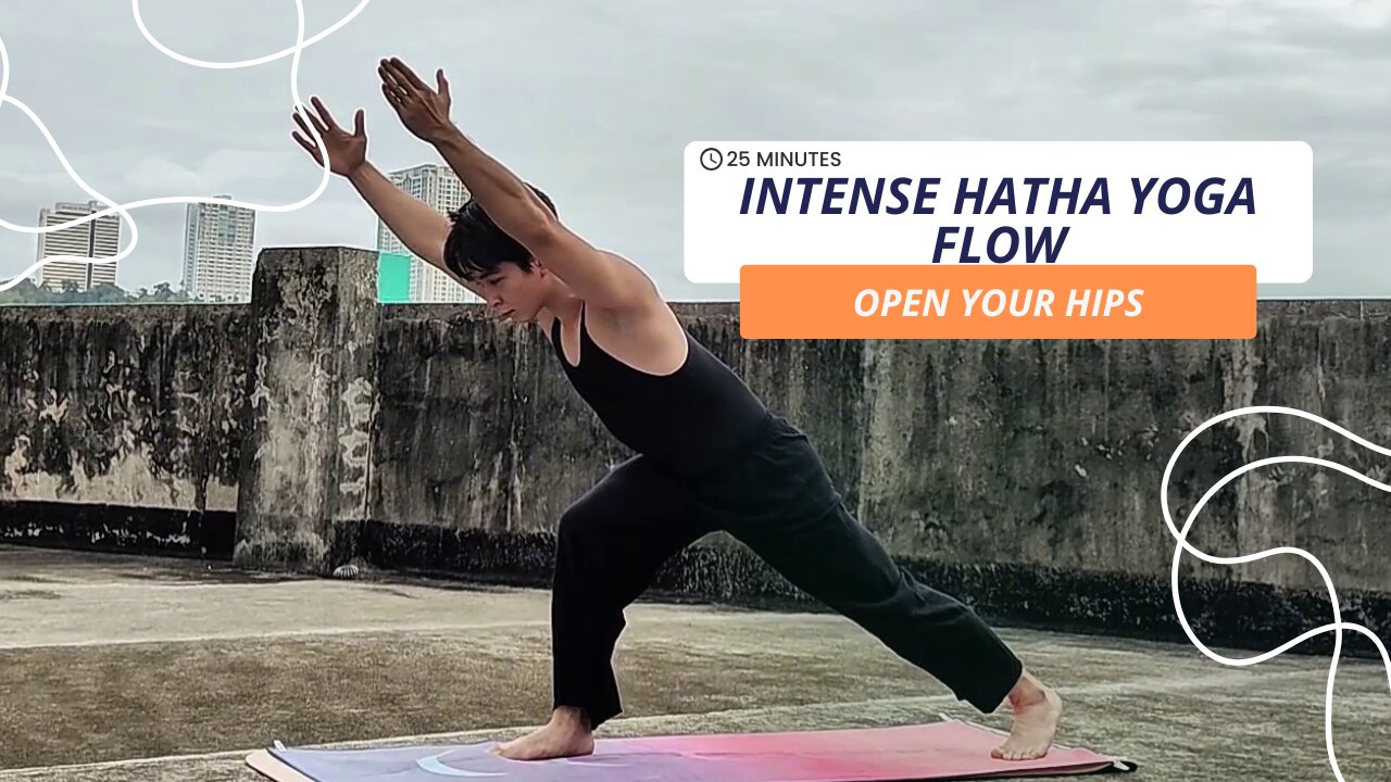 Something About 25-Min. Intense Hatha Yoga | Yoga Flow to Unlock your Hips