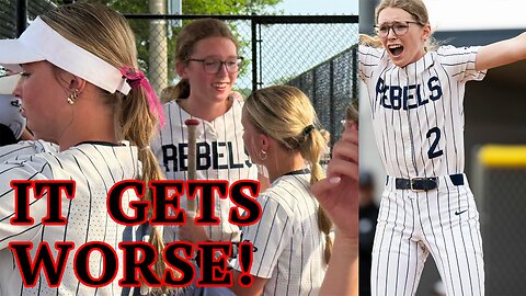 Girls CRY after TRANSGENDER pitcher Marissa Rothenberger ELIMINATES them from softball CHAMPIONSHIP!