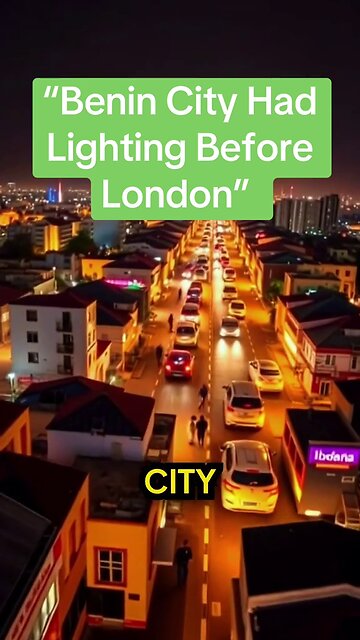 “Benin City Had Lighting Before London”