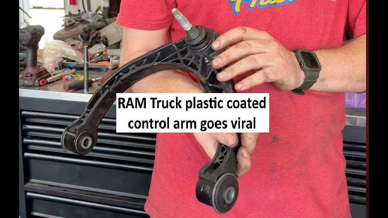 Ram truck’s plastic control arms go viral