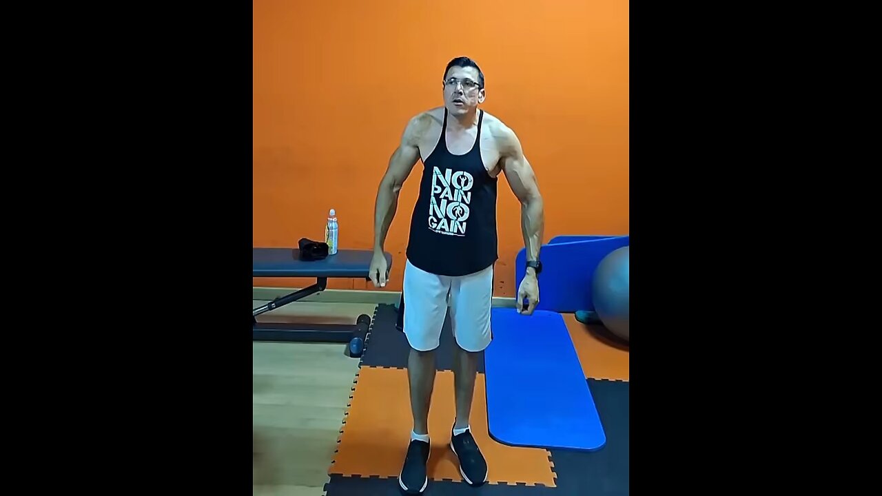 Poses después de entrenar